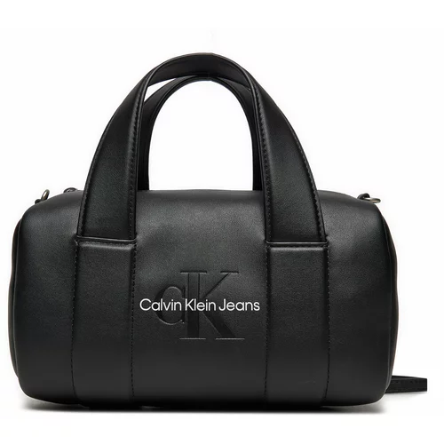 Calvin Klein Jeans Ručna torbica crna / bijela