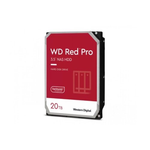 Western Digital HDD SATA3 20TB WD201KFGX RED Pro NAS 7200RPM 512MB Cene