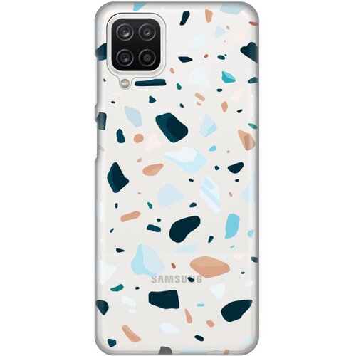 Teracell maska silikonska print skin za samsung A125F galaxy A12 terazzo pattern Slike