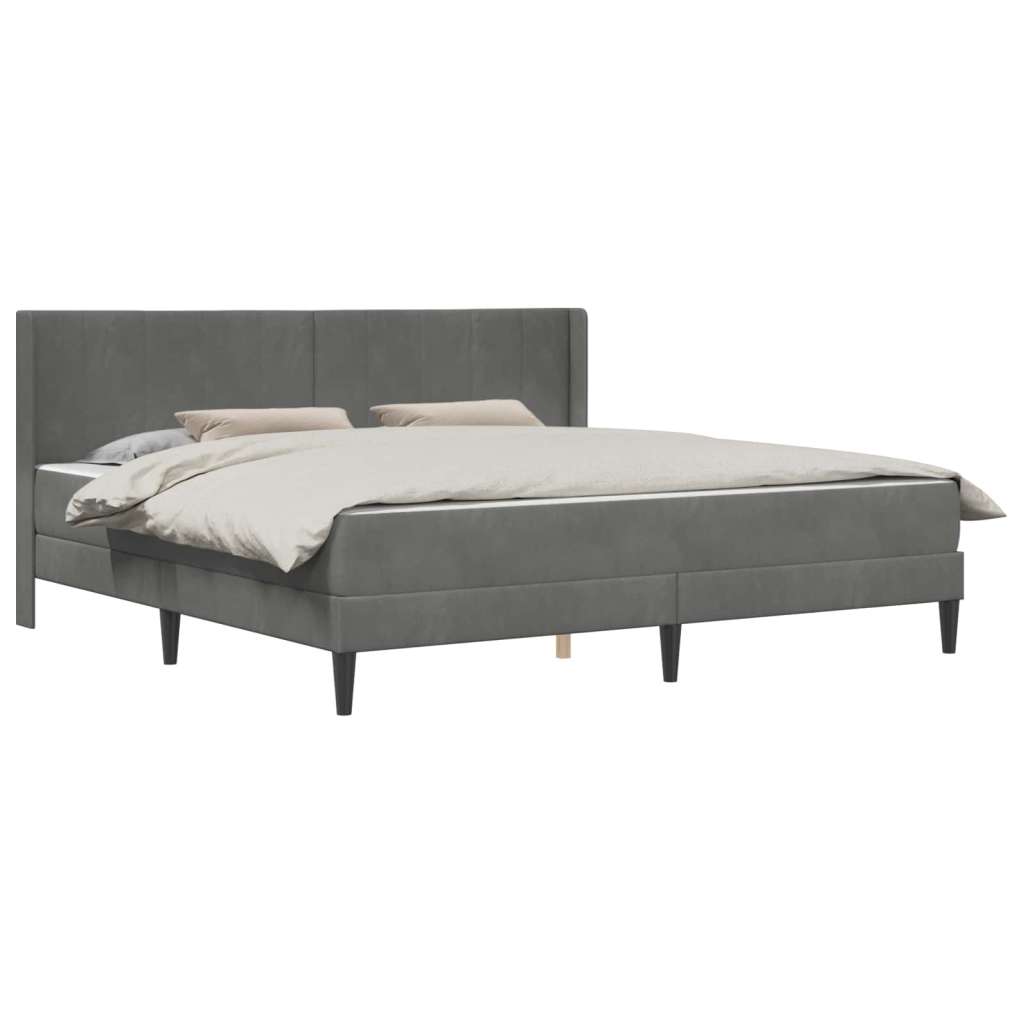  Okvir za krevet Tamno siva 180 x 200 cm Bar&amp;scaron;un - Tamno siva 180 x 200 cm Slike