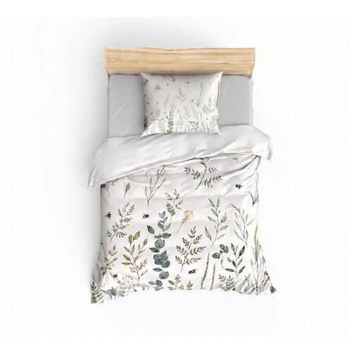 Mijolnir Bijela posteljina za krevet za jednu osobu 200x140 cm Gardenia &amp;ndash; Slike