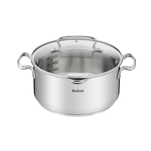 Tefal Lonec iz nerjavečega jekla s pokrovko za indukcijsko plo&amp;scaron;čo 5 l Duetto+ &amp;ndash; Tefal Slike
