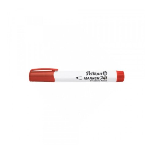 Pelikan board marker 741 crveni okrugli vrh 817998 ( F786 ) Cene