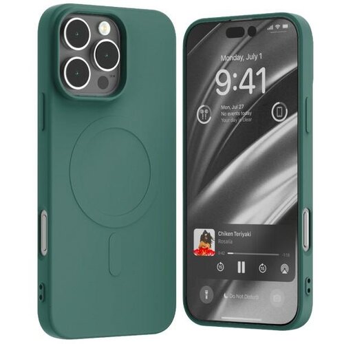 Mercury POLSILIKONSKI OVITEK ZA MAGSAFE ZA IPHONE 16 PRO MAX 6.9'' ZELEN, (21972027) Cene