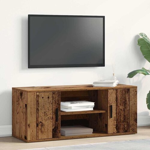 TV ormar Staro drvo 100 x 35 x 40 cm Konstruirano drvo Cene
