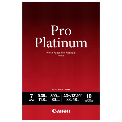 Canon PT-101 A 3+, 10 sheet Photo Paper Pro Platinum 300 g Slike