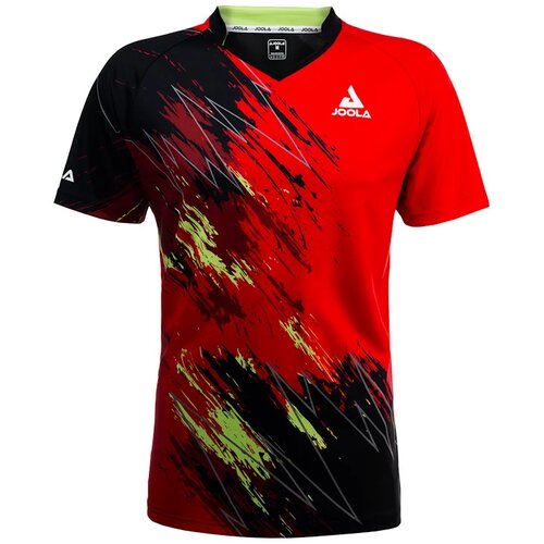 Joola Pánské tričko Shirt Elanus Black/Red M Cene