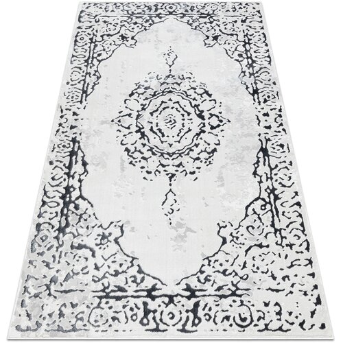 RugsX Preproge Preproga ALLURE 1961 Ornament, okvir - strukturna, 160x220 cm Bela Cene