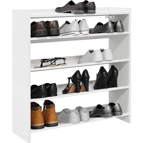 vidaXL Stalak za cipele bijeli 80x25x81 cm od konstruiranog drva Cijene