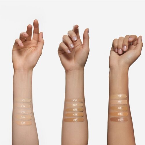 Inglot Skin Focused Care Face Foundation SPF 50 prekrivni tekoči puder SPF 50 odtenek 303 Porcelain Beige 30 ml Slike
