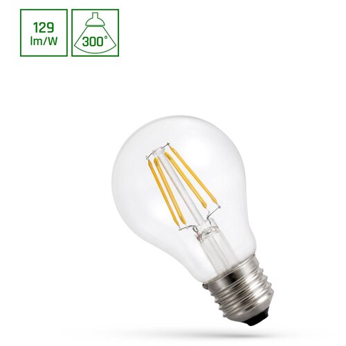  LED E-27 8.5W A60 2700K Spectrumled Filament Cene