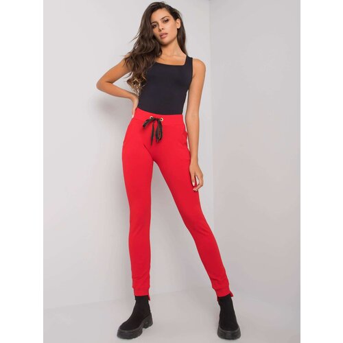 RELEVANCE Sweatpants-RV-DR-6202.27P-red Cene