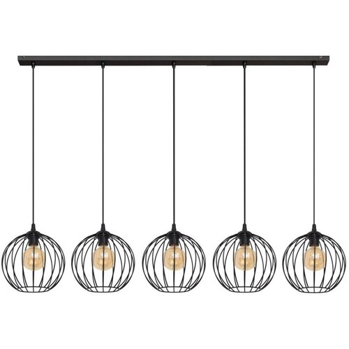  Luster na sajli MERCURE 5xE27/15W/230V crn Cene