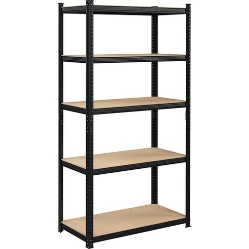 Songmics regal 40 x 90 x 180 cm, rjavo-crna, GLR040B01 Cene