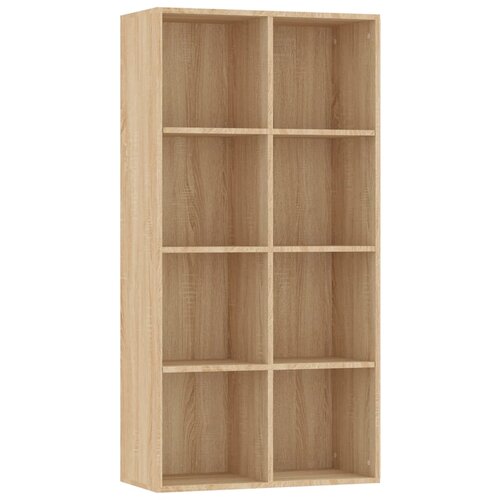 Maison Chic Knjižna omara - Knjižni regal sonoma hrast 66x30x130 cm iverna plošča, (21726336) Cene
