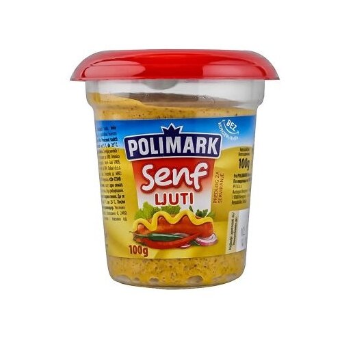 Polimark senf ljuti časa 100g Slike