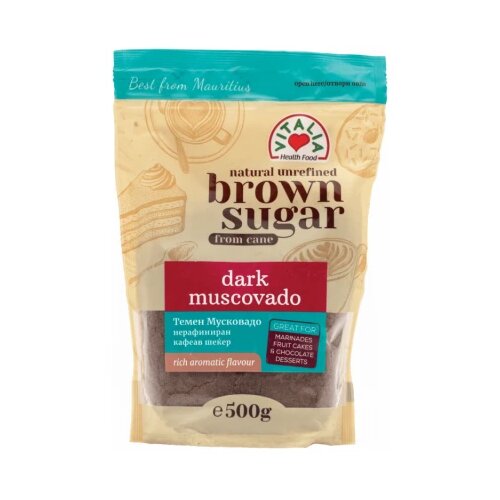 TAMNI MUSKOVADO - NERAFINISANI &amp;Scaron;EĆER 500G (1100018982) Slike
