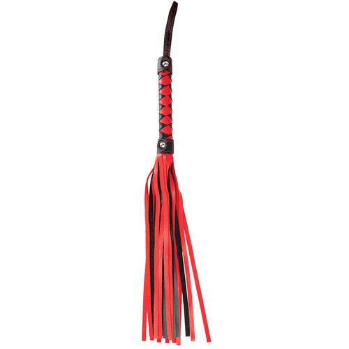 Crno crveni bič 51cm Black & Red Flogger Slike
