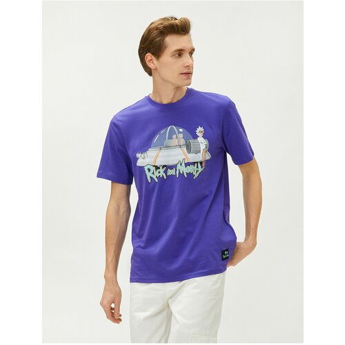 Koton Rick And Morty T-Shirt Licensed Printed Cotton Cene