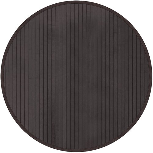  Okrugli tepih tamnosmeđi 60 cm bambus Slike