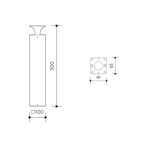  LED spolja&amp;scaron;nja lampa ORNELA LED/6W/230V 3000K IP54 braon Slike
