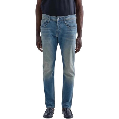 Replay Kavbojke slim ANBASS M914E .000.661 523 Modra Cene