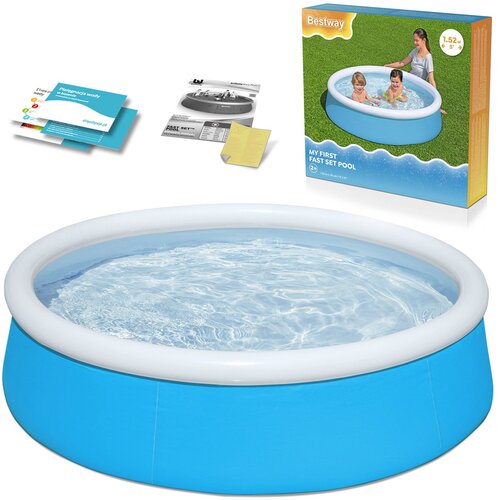 Bestway Fast Set Moj prvi bazen s naduvljivim rubom 152x38cm Cijene