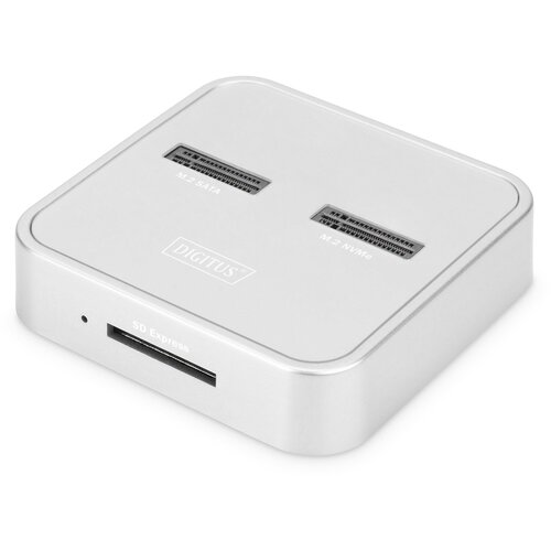 Digitus M.2 NVMe + M.2 SATA SSD Docking Station with SD Express Card Reader, USB-C™ Cijene