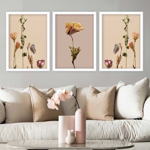 Wallity Set uramljenih slika 3BC_4540429, 3 dijela Cene