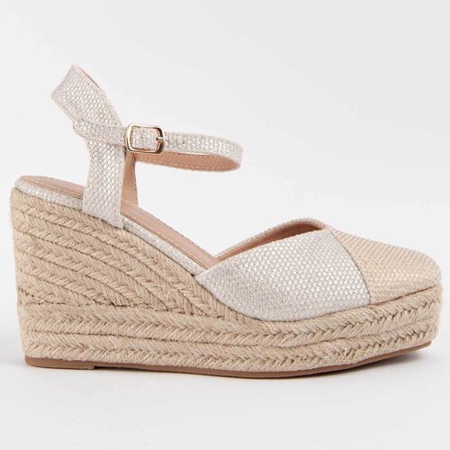 Leindia Espadrile 102793 Srebrna Cene