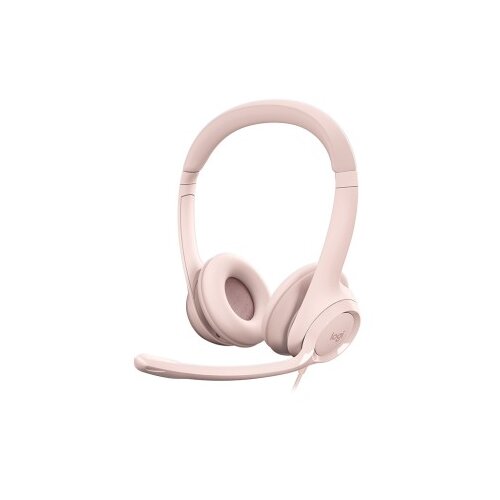 Logitech Slu&scaron;alke H390, roza, USB Cene