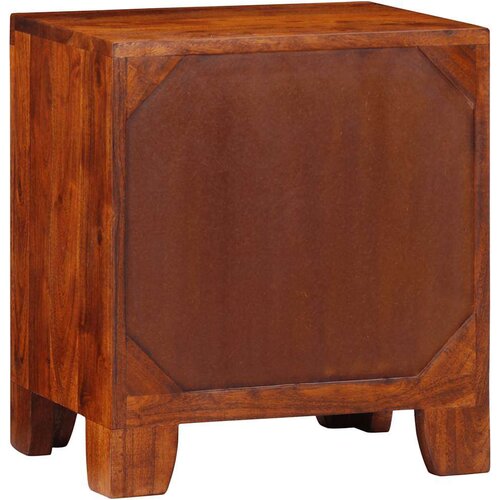 VidaXL Nočna omarica 2 kosa 40x30x45 cm masivni les akacija Slike