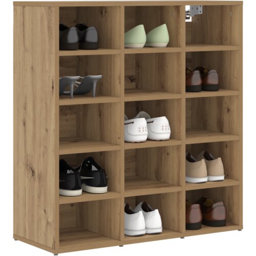 VidaXL ormar za cipele umjetnička hrastovina 52.5 x 30 x 50 cm Slike