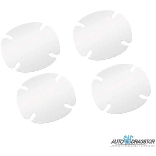 Lampa Accessories zaštitna transparentna folija protiv grebanja kod brave 4KOM 8.8x8CM 20804 Slike