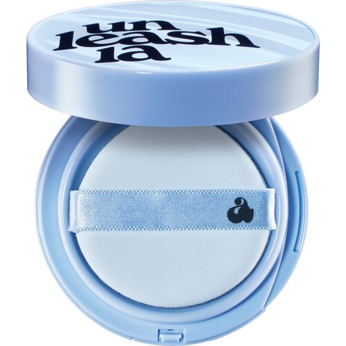 Unleashia Babe Skin Baby Blue Cushion dolgoobstojni tekoči puder v gobici SPF 40 odtenek 23W Jolly 15 g Slike
