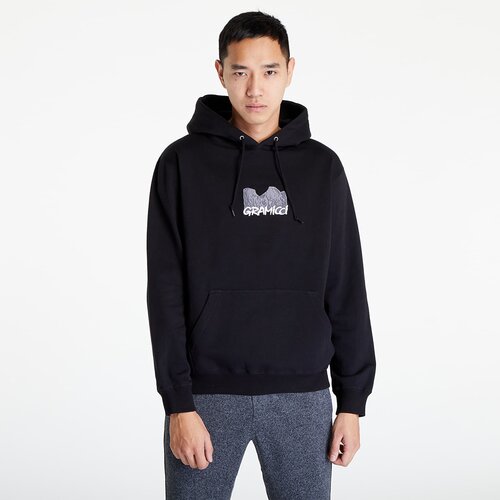 Gramicci Yosemite Embroidered Hooded Sweatshirt Black Slike