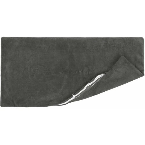  Jastuk s jastukom HEERLEN 2 kom. Antracit Mikrofibra Flis - Antracit 30 x 50 cm 2 Slike