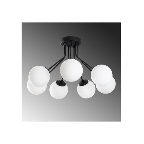Opviq Luster Orion-13966, 65 cm, IP20, Crno-bijela Slike