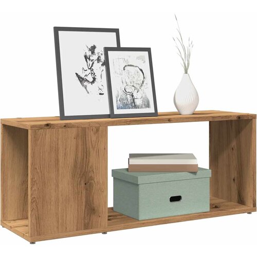 Furnova TV omarica artisan hrast 80x24x32 cm inženirski les, (21924799) Slike
