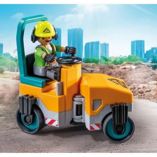Playmobil Action Heroes - 71751 Stra&amp;szlig;enbaustelle - 1 k. Slike