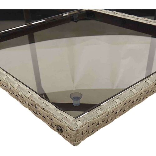 VidaXL 13-dijelni vrtni blagovaonski set s jastucima poliratan sivi Slike