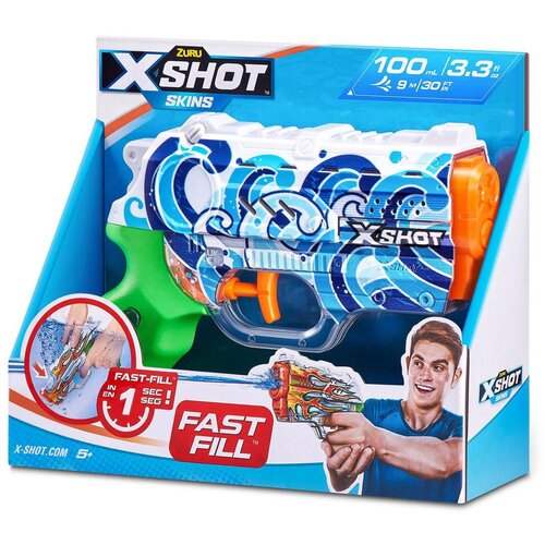 X SHOT vodeni pi&amp;scaron;tolj nano skins fast fill Slike