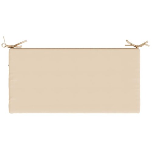  Jastučić za klupu SOEST 100% poliester Krem 60 x 40 x 5 cm - Krem 60 x 40 x 5 cm Melange Slike