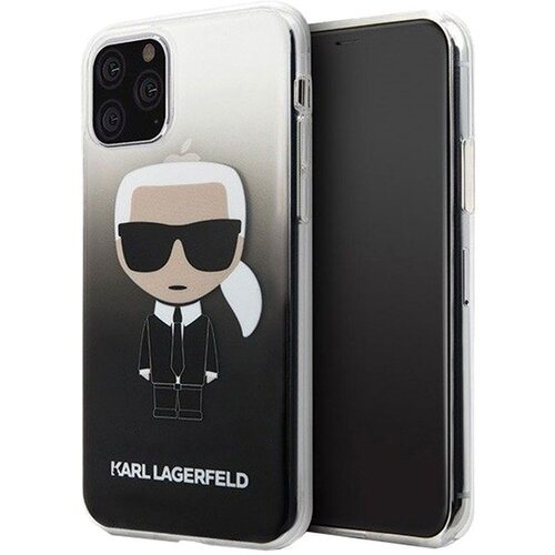 Karl Lagerfeld Ovitek KARL LAGRFELD KLHCP12LTRDFKBK, Iphone 12 PRO MAX, (20689674) Slike