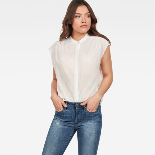 G-star Blouse - Parge shirt wmn s\s white Slike