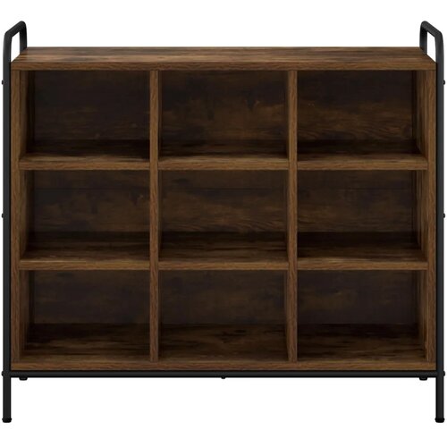  Ormar za cipele 85 x 39 5 x 75 cm Konstruirano drvo - Dimljeni hrast Slike