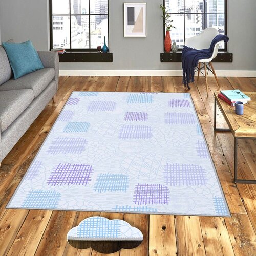 Conceptum Hypnose tepih Eexfab972-1, pravougaoni, 180x280 cm, svetloplavi Cene