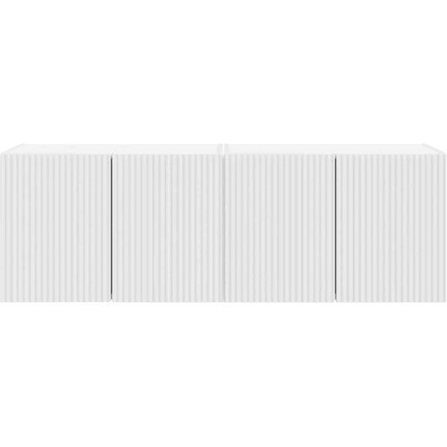  zidni ormar 2 pcs Bijelo 59,5 x 31 x 40 cm Konstruirano drvo Slike