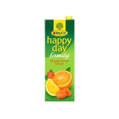 Family sok happy day pomorandža, šargarepa, limun 1L Cene