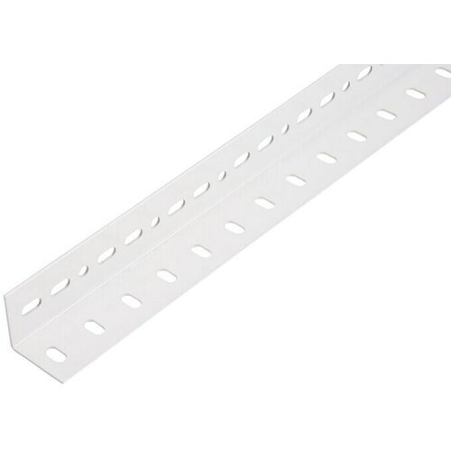 Alberts Rubni profil (Bijela, D x Š x V: 1.000 x 35 x 35 mm, Čelik, Izbušeno) Cijene